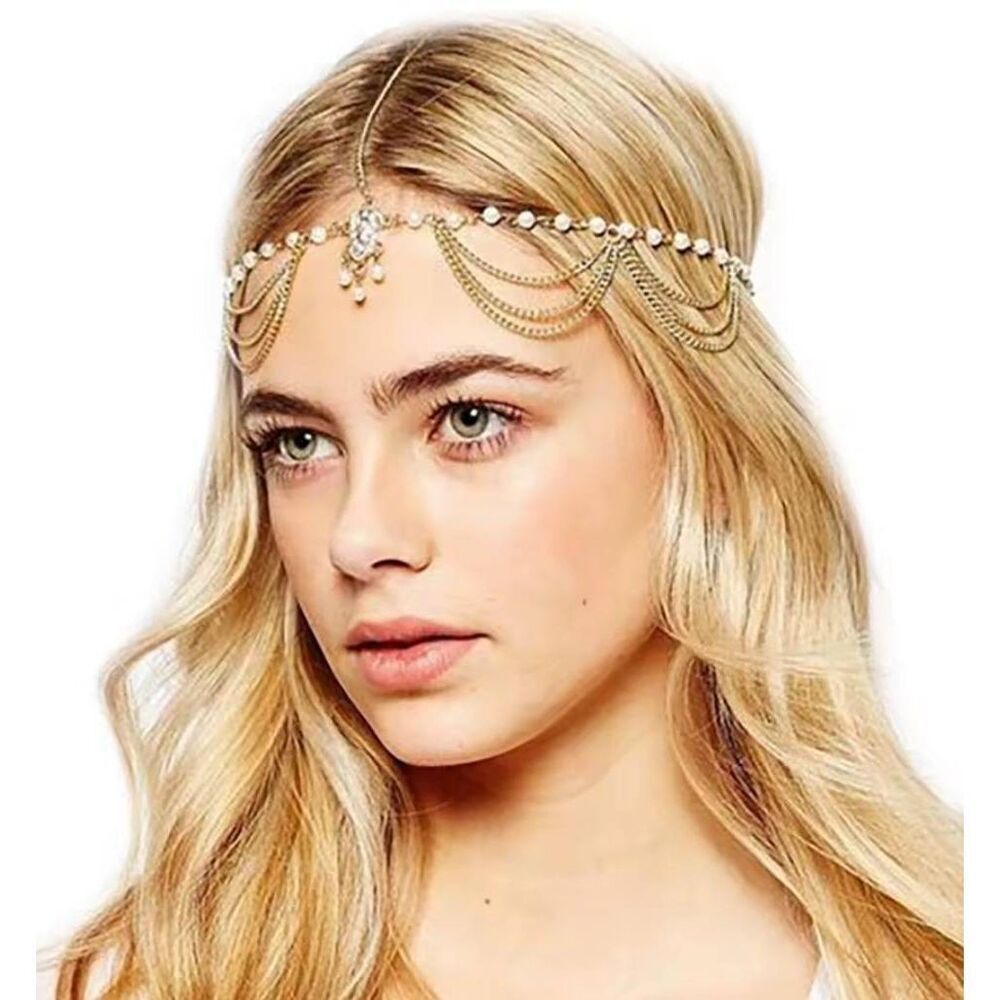 NWOT Pearl Head Chain